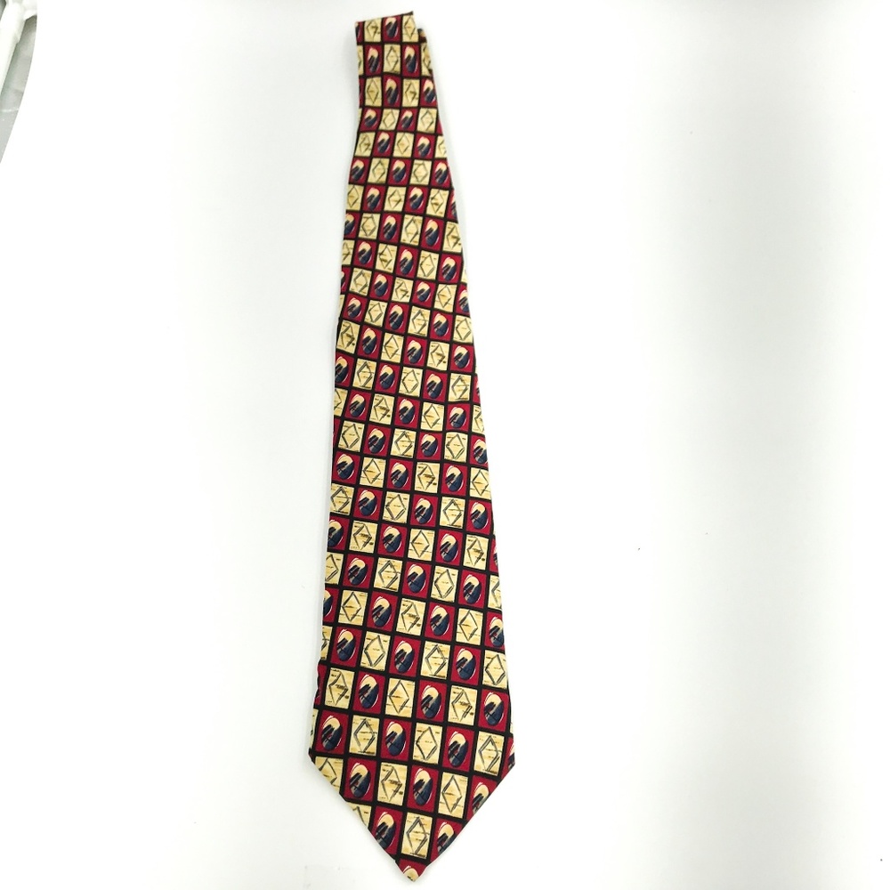 Molecular Expressions Geometric Silk Necktie